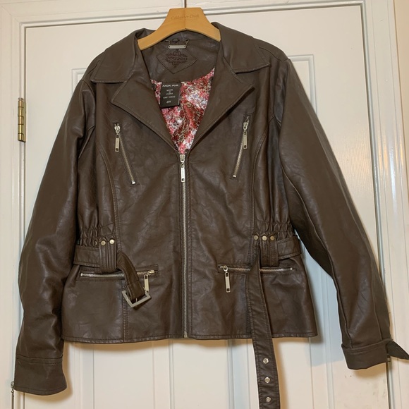 Jou Jou Faux Fur Jacket (removable fur) - Picture 4 of 8